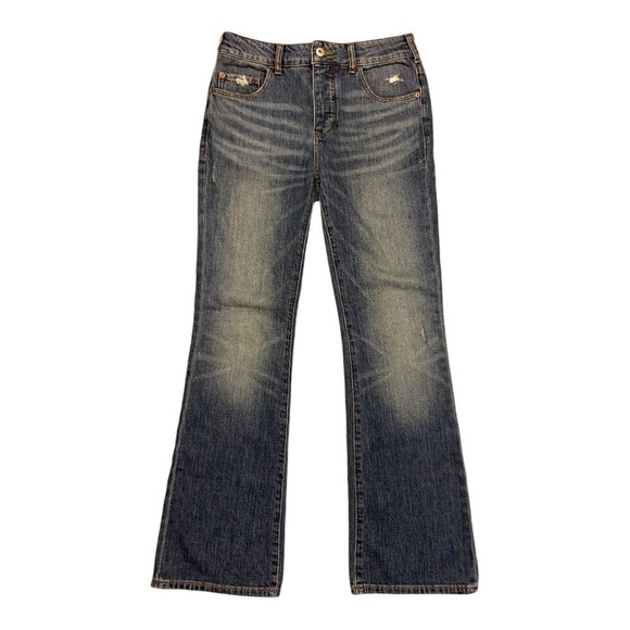 Pilcro Anthropologie high rise flare jeans - Picture 1 of 9